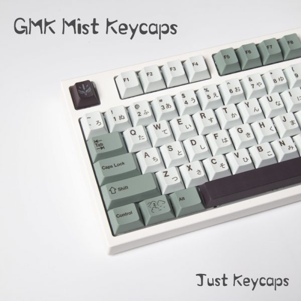 1 Set GMK Clone November Fog Key Caps For MX Switch Mechanical Keyboard PBT Dye Subbed 1 - GMK Keycap