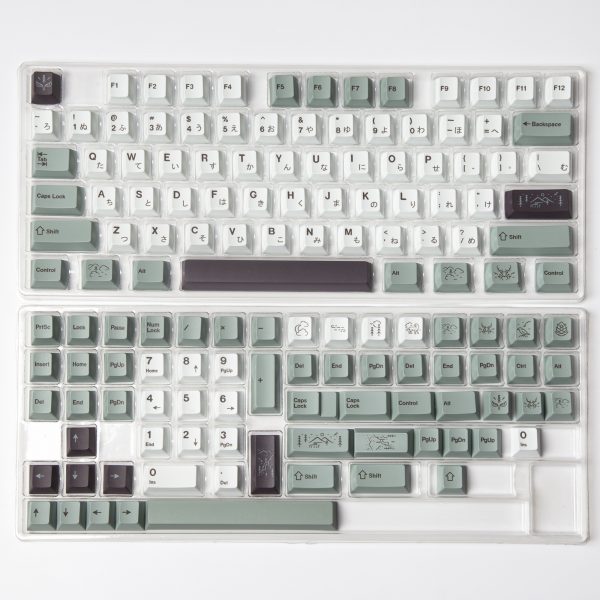 1 Set GMK Clone November Fog Key Caps For MX Switch Mechanical Keyboard PBT Dye Subbed 2 - GMK Keycap