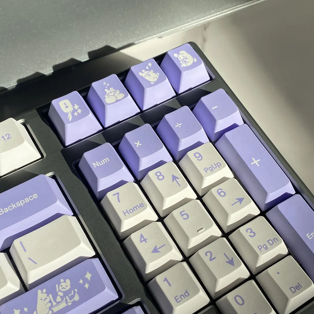 GMK KEY Tuzi Theme PBT Dye Subbed Keycap For MX Switch FL980 Mechanical Keyboard gmk Keycap 3 - GMK Keycap