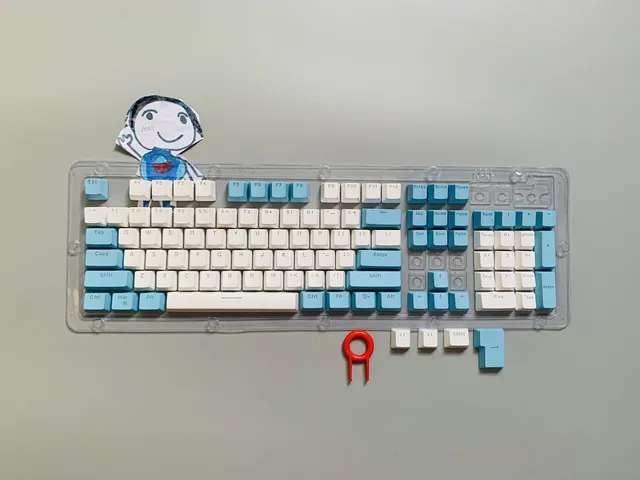 white-and-blue