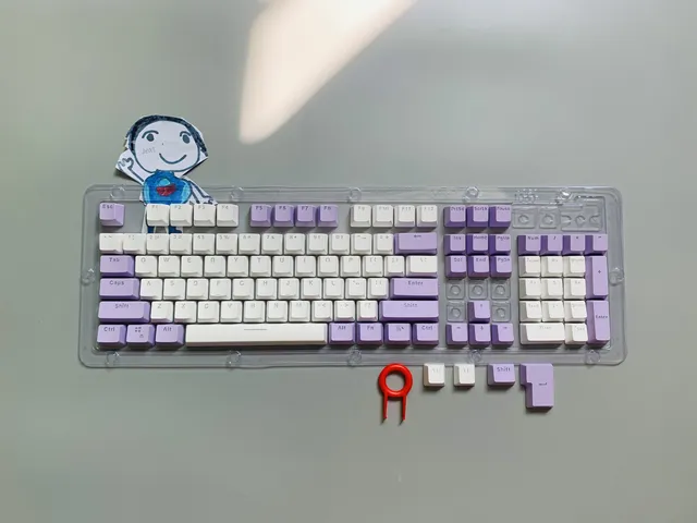 white-and-purple