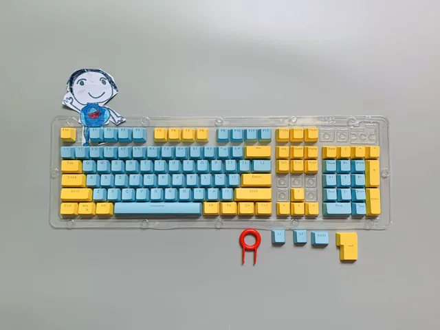 blue-and-yellow