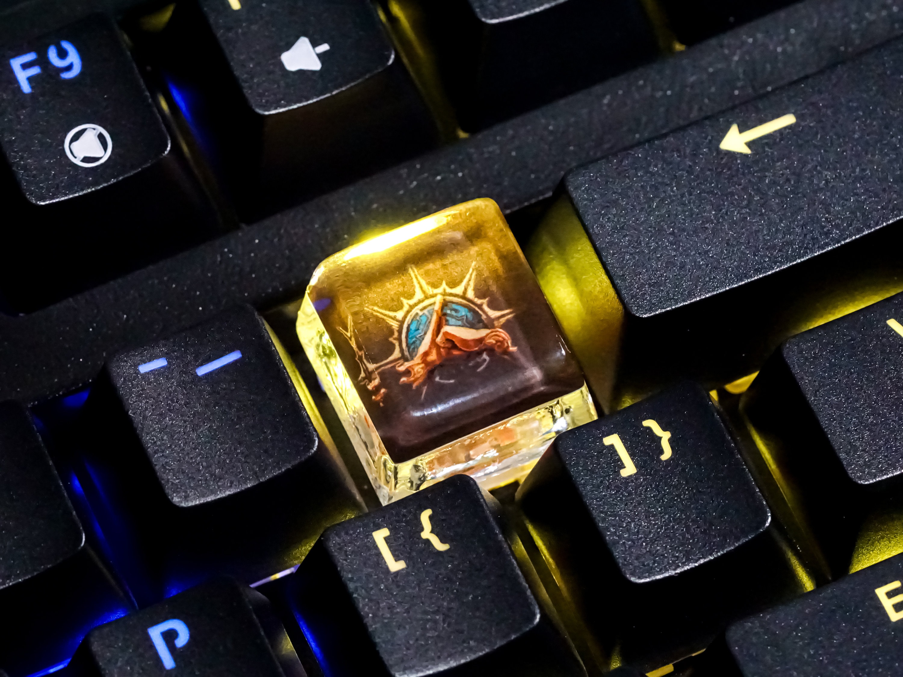 BG3 Monk Class Keycap, Baldur's Gate 3 Keycap, Gaming Keycap, Keycap for Cherry MX Switches Mechanical Keyboard